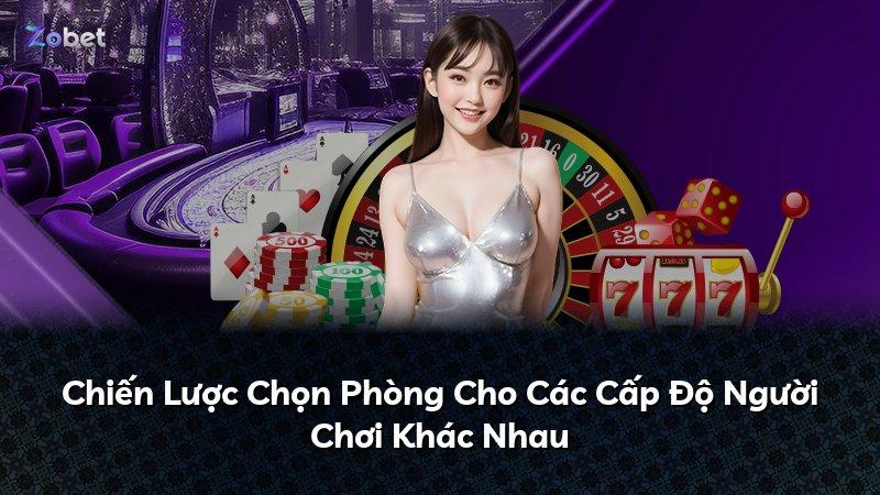 Chiến Lược Chọn Phòng Cho Các Cấp Độ Người Chơi Khác Nhau